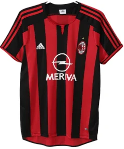 AC Milan Camiseta 2003 2004 Casa Roja - Camiseta Ac Milan | PTDHMALL