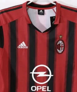 AC Milan Camiseta 2004 2005 Casa Roja - Camiseta Ac Milan | PTDHMALL
