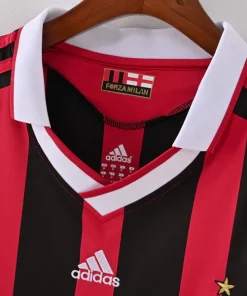 AC Milan Camiseta 2009 2010 Casa Roja - Camiseta Ac Milan | PTDHMALL