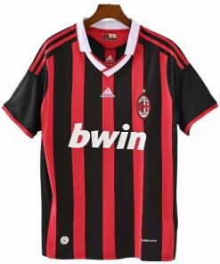 AC Milan Camiseta 2009 2010 Casa Roja - Camiseta Ac Milan | PTDHMALL