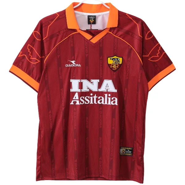 AS Roma Camiseta 2000 Casa Roja - Camiseta As Roma | PTDHMALL