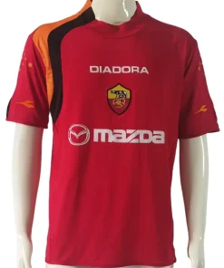 AS Roma Camiseta 2004 2005 Casa Roja - Camiseta As Roma | PTDHMALL