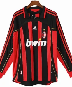 AC Milan Camiseta 2006 2007 Casa Roja - Camiseta Ac Milan | PTDHMALL