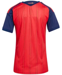 Camiseta 2026 Casa Roja - Camiseta España Mujer Blanca | PTDHMALL