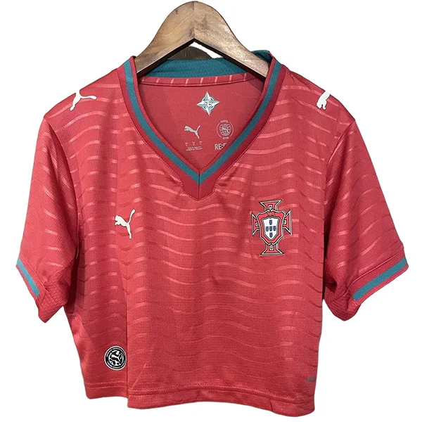 Camiseta 2026 Casa Roja - Camiseta Portugal Mujer | PTDHMALL
