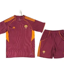 AS Roma Conjunto 2025 2026 Casa Rojo - AS Roma Barata | PTDHMALL