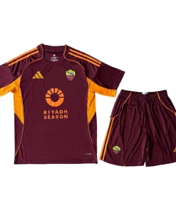 AS Roma Conjunto 2025 2026 Casa Rojo - AS Roma Barata | PTDHMALL