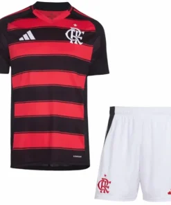 Flamengo Conjunto 2025 2026 Casa Rojo - Flamengo Barata | PTDHMALL