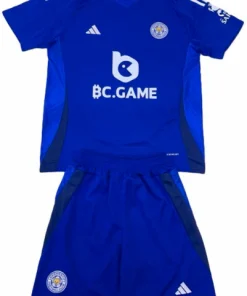Leicester City Conjunto 2024 2025 Casa Azul - Leicester City Barata | PTDHMALL