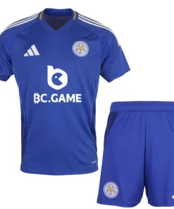 Leicester City Conjunto 2024 2025 Casa Azul - Leicester City Barata | PTDHMALL