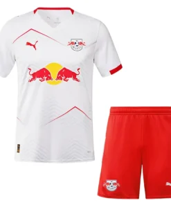 RB Leipzig Conjunto 2025 2026 Casa Blanco - Camiseta Rb Leipzig | PTDHMALL