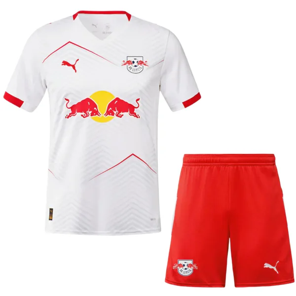 RB Leipzig Conjunto 2025 2026 Casa Blanco - Camiseta Rb Leipzig | PTDHMALL