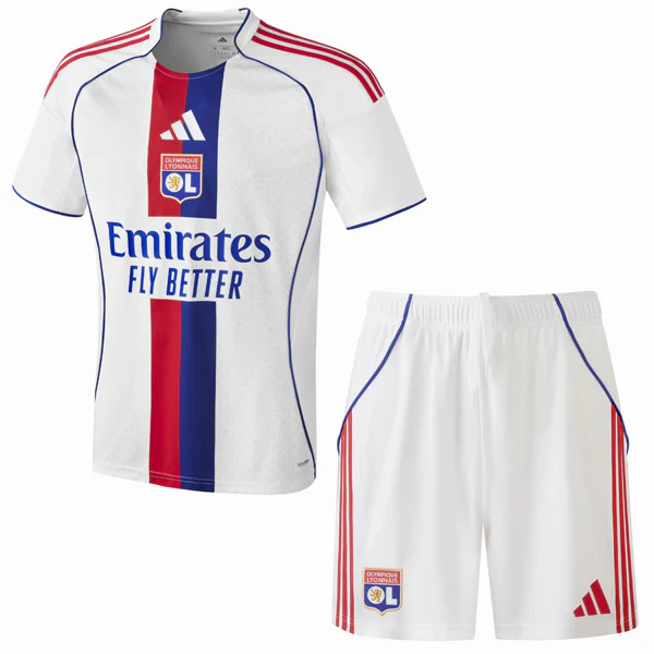 Lyon Conjunto 2025 2026 Casa Blanco - Lyon Barata | PTDHMALL