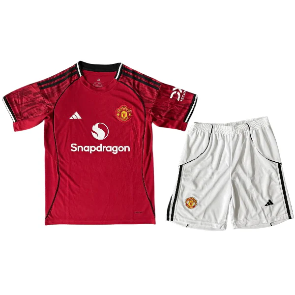 Manchester United Conjunto 2025 2026 Casa Rojo - Manchester United Barata | PTDHMALL