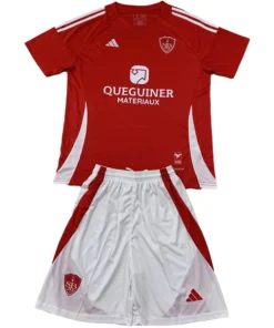Stade Brestois Conjunto 2024 2025 Casa Rojo - Stade Brestois Equipacion | PTDHMALL