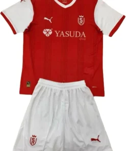 Stade de Reims Conjunto 2024 2025 Casa Rojo - Stade De Reims Equipacion | PTDHMALL