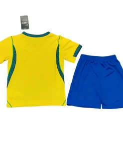 Conjunto 2026 Casa Amarillo - Equipacion Brasil Niños | PTDHMALL