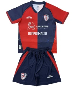 Conjunto 2025 2026 Casa Rojo - Cagliari Calcio Niños Barata | PTDHMALL
