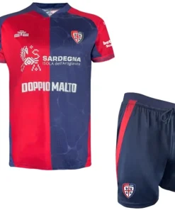Conjunto 2025 2026 Casa Rojo - Cagliari Calcio Niños Barata | PTDHMALL