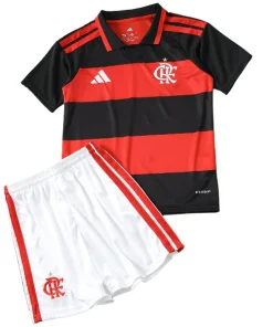 Conjunto 2026 2027 Casa Rojo - Flamengo Niños Barata | PTDHMALL