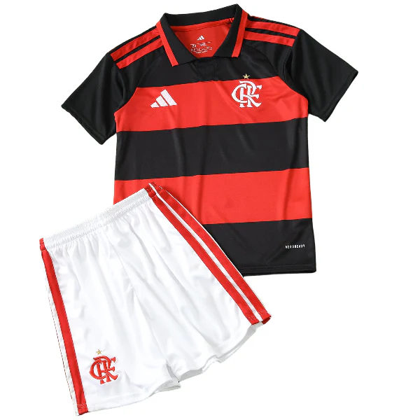 Conjunto 2026 2027 Casa Rojo - Flamengo Niños Barata | PTDHMALL