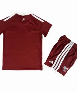 Conjunto 2026 Casa Rojo - Katar Niños Barata | PTDHMALL