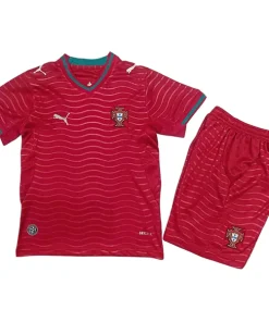 Conjunto 2026 Casa Rojo - Equipacion Portugal Niños | PTDHMALL