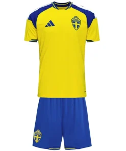 Conjunto 2026 Casa Amarillo - Suecia Niños Barata | PTDHMALL