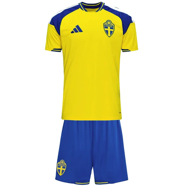 Conjunto 2026 Casa Amarillo - Suecia Niños Barata | PTDHMALL