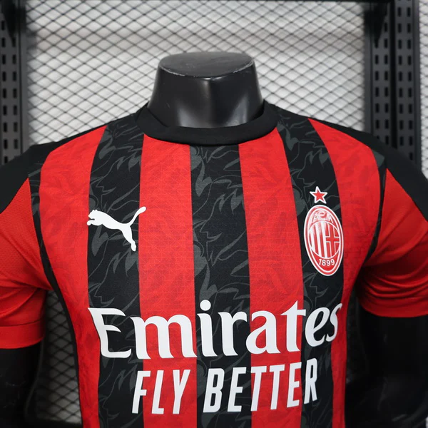 AC Milan Camiseta Edición Jugadores 2025 2026 Casa Roja - Camiseta Serie A AC Milan | PTDHMALL