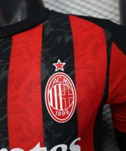 AC Milan Camiseta Edición Jugadores 2025 2026 Casa Roja - Camiseta Serie A AC Milan | PTDHMALL