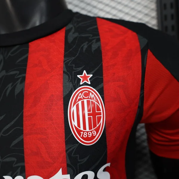 AC Milan Camiseta Edición Jugadores 2025 2026 Casa Roja - Camiseta Serie A AC Milan | PTDHMALL