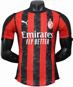 AC Milan Camiseta Edición Jugadores 2025 2026 Casa Roja - Camiseta Serie A AC Milan | PTDHMALL