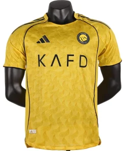 Camiseta Edición Jugadores 2025 2026 Casa Amarilla - Camisetas De Futbol Retro | PTDHMALL