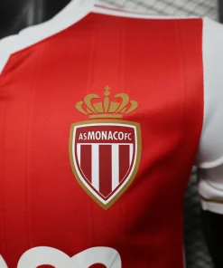 AS Monaco Camiseta Edición Jugadores 2024 2025 Casa Roja - Camiseta As Monaco | PTDHMALL