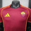 AS Roma Camiseta Edición Jugadores 2025 2026 Casa Roja - Camiseta Serie A AS Roma | PTDHMALL