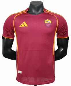 AS Roma Camiseta Edición Jugadores 2025 2026 Casa Roja - Camiseta Serie A AS Roma | PTDHMALL