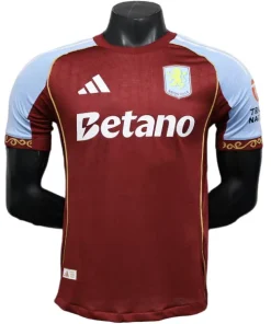 Aston Villa Camiseta Edición Jugadores 2025 2026 Casa Roja - Camiseta Aston Villa | PTDHMALL