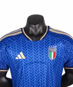 Italia Camiseta Edición Jugadores 2026 Casa Azul - Camiseta Italia | PTDHMALL