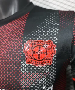 Bayer 04 Leverkusen Camiseta Edición Jugadores 2025 2026 Casa Negra - Camiseta Bayer 04 Leverkusen | PTDHMALL