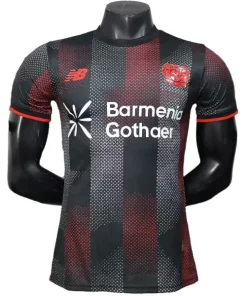 Bayer 04 Leverkusen Camiseta Edición Jugadores 2025 2026 Casa Negra - Camiseta Bayer 04 Leverkusen | PTDHMALL