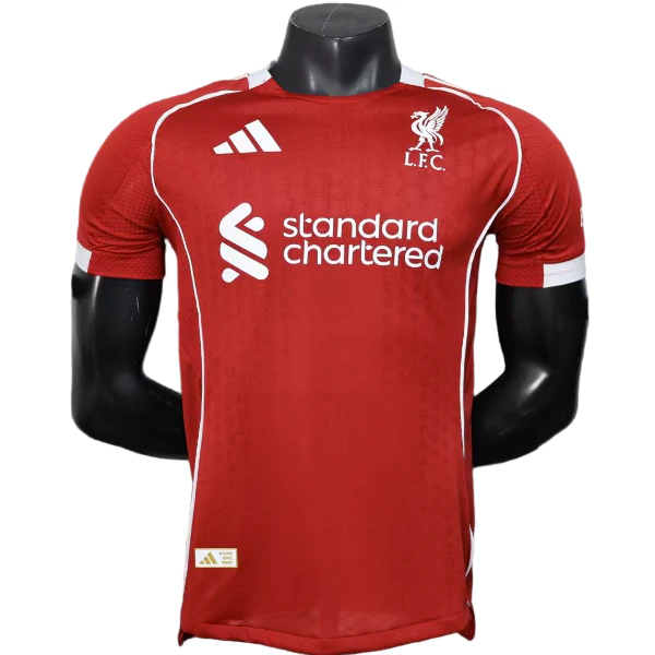 Liverpool Camiseta Edición Jugadores 2025 2026 Casa Roja - Camiseta Liverpool | PTDHMALL