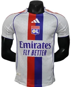 Lyon Camiseta Edición Jugadores 2025 2026 Casa Blanca - Camiseta Lyon | PTDHMALL