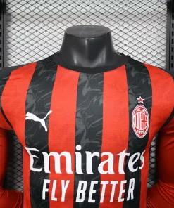 AC Milan Camiseta Edición Jugadores 2025 2026 Casa Roja - Camiseta Serie A AC Milan | PTDHMALL
