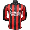 AC Milan Camiseta Edición Jugadores 2025 2026 Casa Roja - Camiseta Serie A AC Milan | PTDHMALL