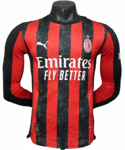 AC Milan Camiseta Edición Jugadores 2025 2026 Casa Roja - Camiseta Serie A AC Milan | PTDHMALL
