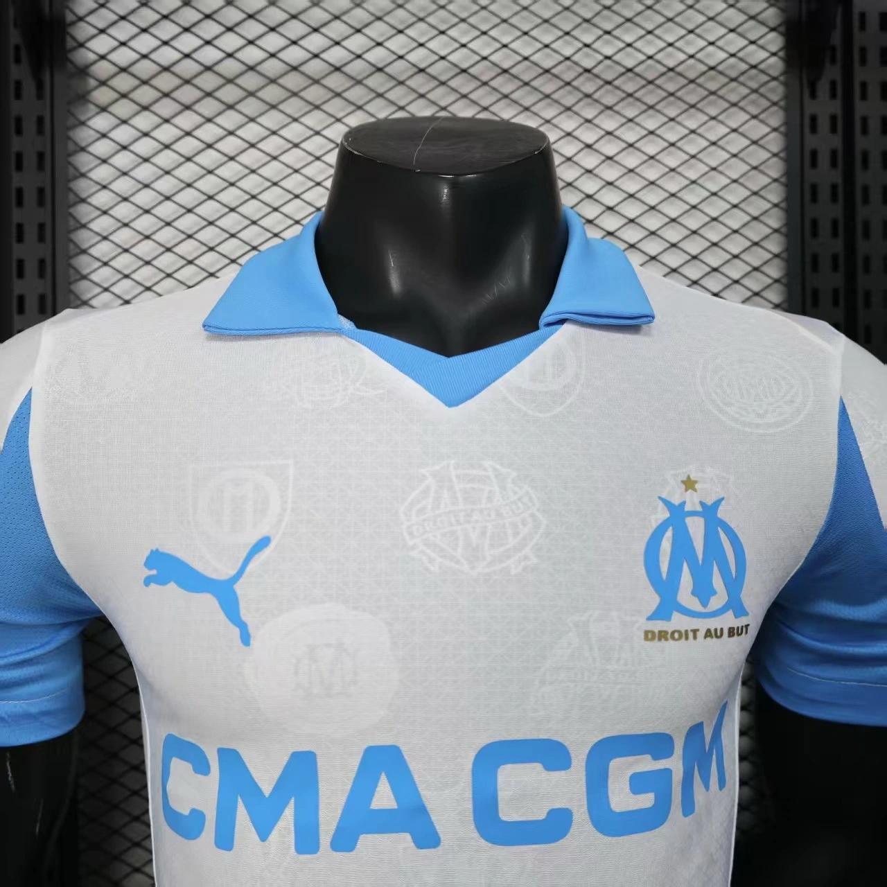 Marsella Camiseta Edición Jugadores 2025 2026 Casa Blanca - Camiseta Marsella | PTDHMALL