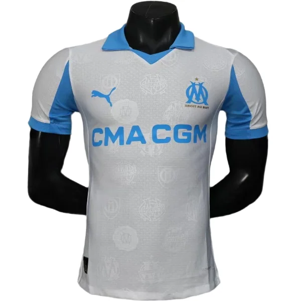Marsella Camiseta Edición Jugadores 2025 2026 Casa Blanca - Camiseta Marsella | PTDHMALL