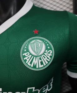 SE Palmeiras Camiseta Edición Jugadores 2025 2026 Casa Verde - Camiseta Kidsuper X Se Palmeiras Graphic Masculina | PTDHMALL