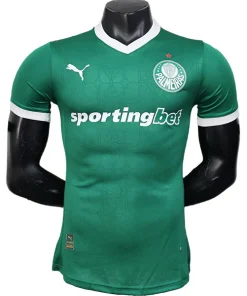SE Palmeiras Camiseta Edición Jugadores 2025 2026 Casa Verde - Camiseta Kidsuper X Se Palmeiras Graphic Masculina | PTDHMALL